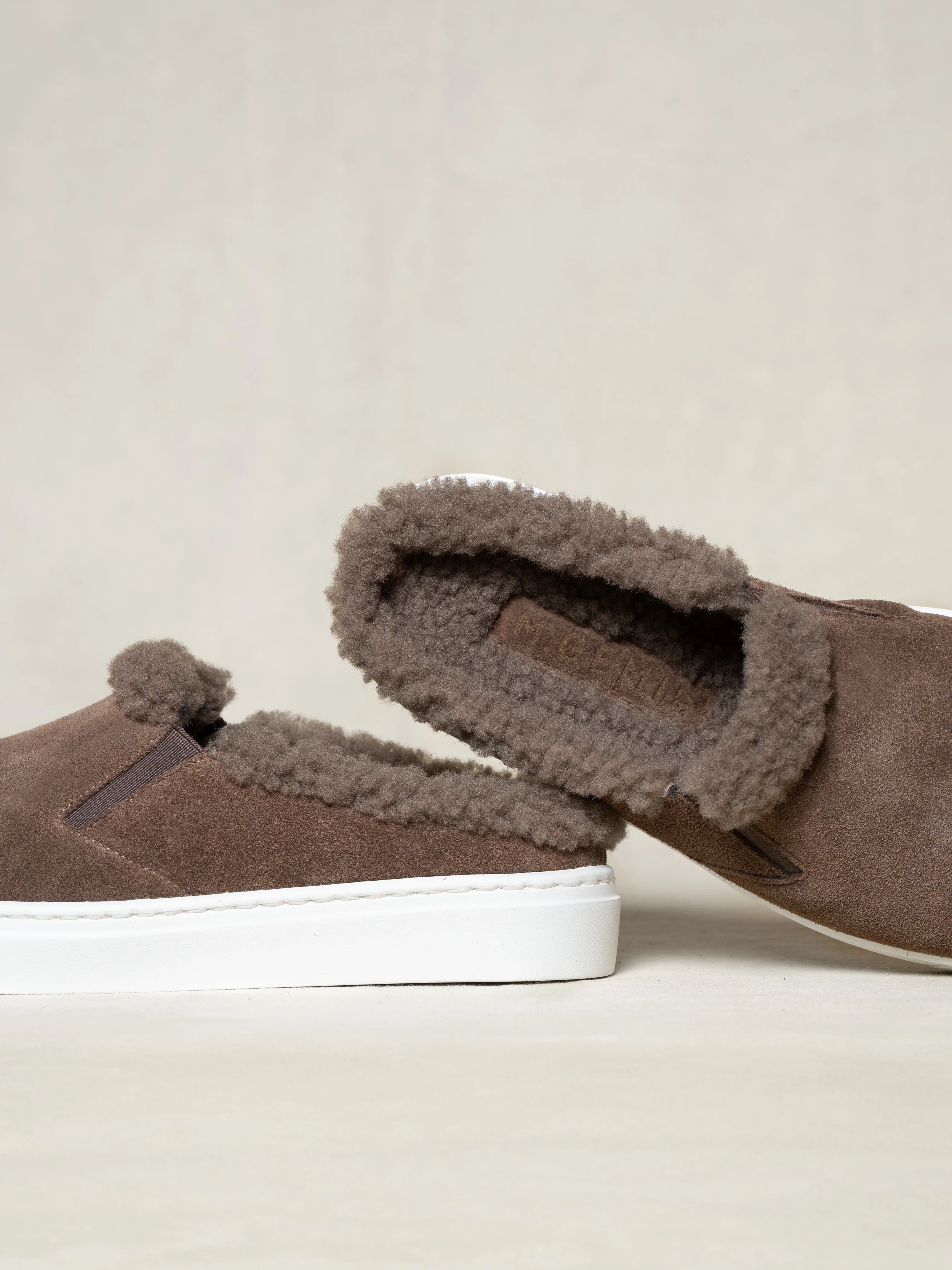 The Cerchio Shearling Mule - Image 4