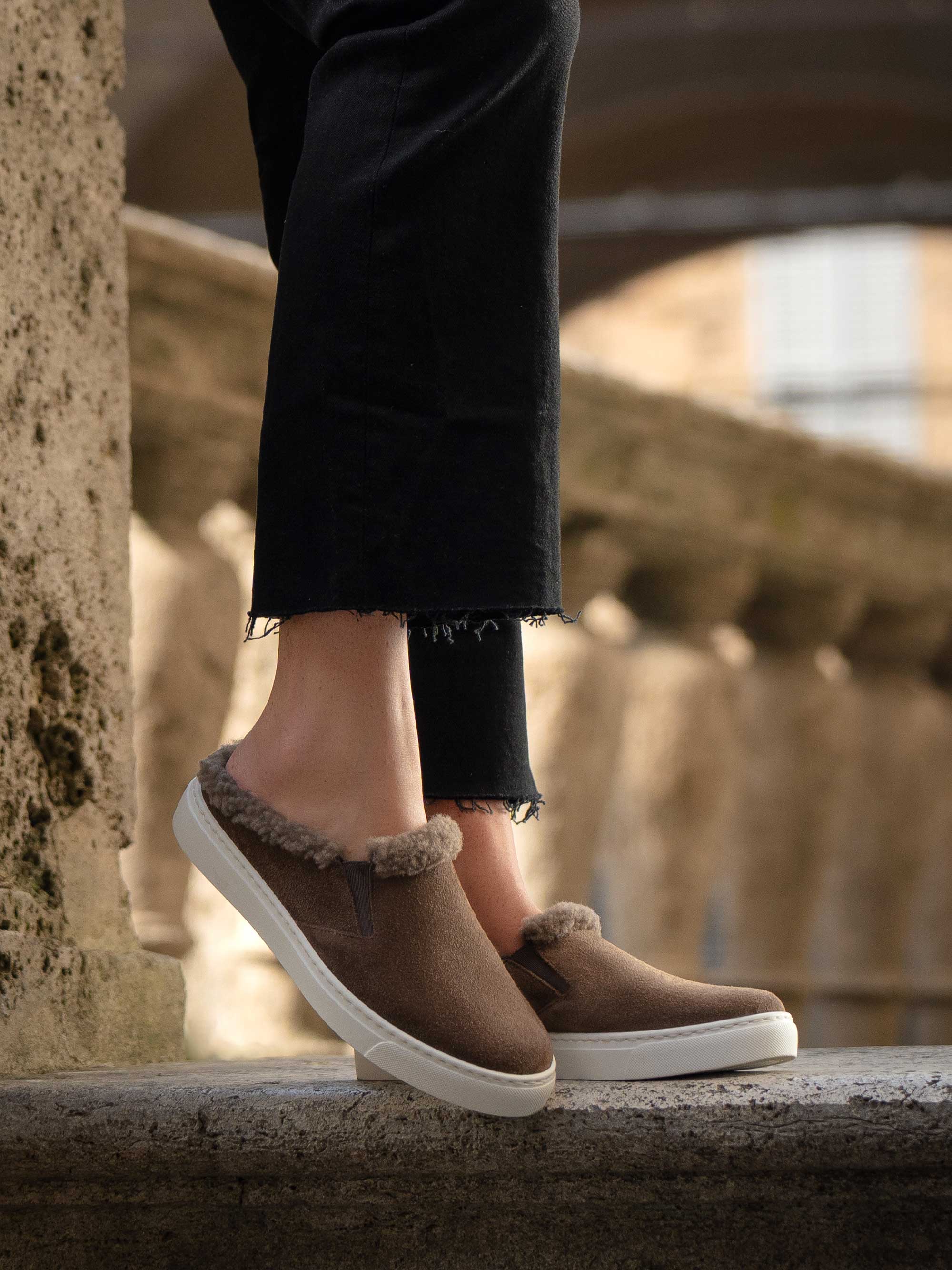 The Cerchio Shearling Mule - Image 6