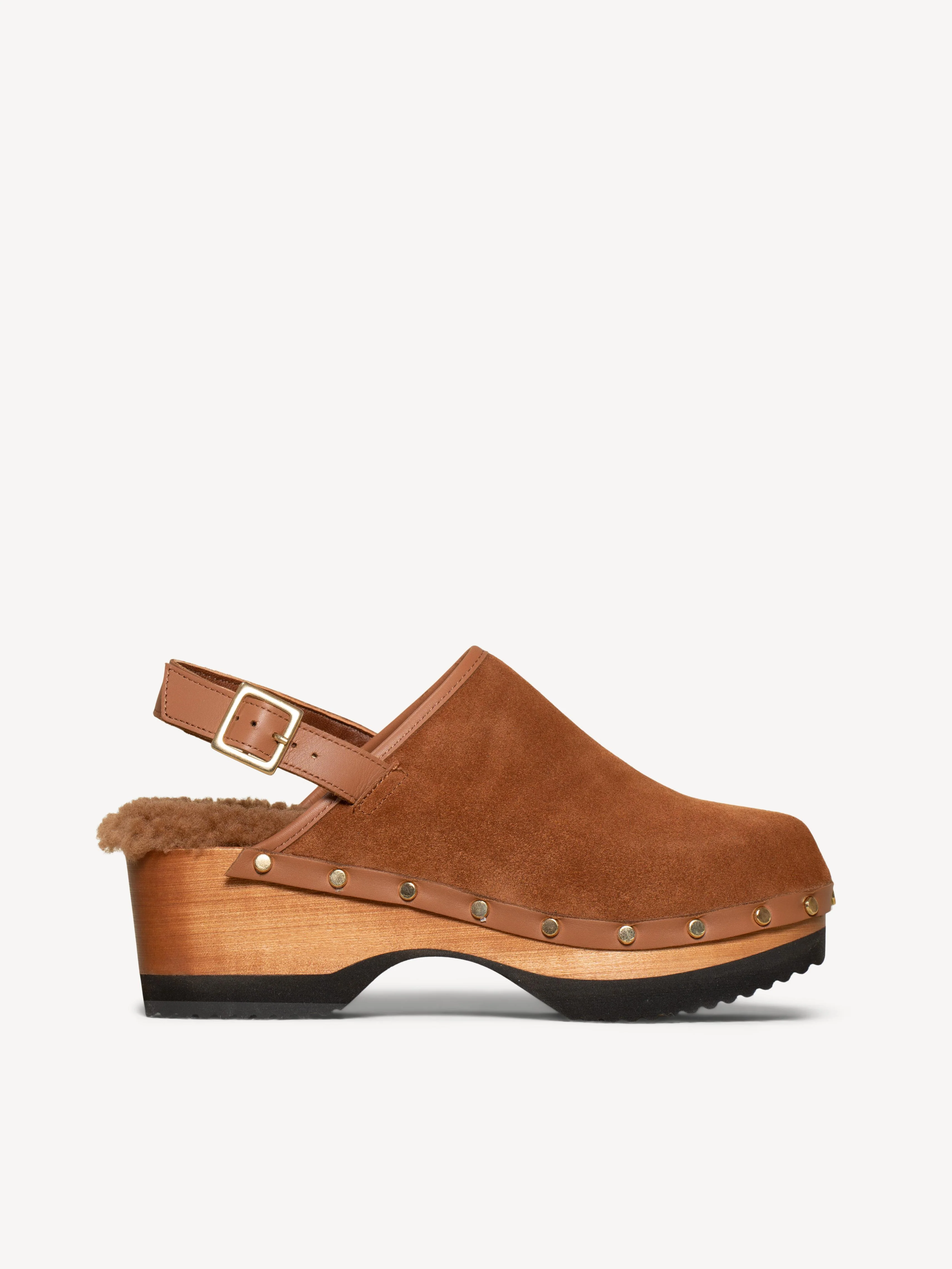 The Greta Backstrap with Shearling