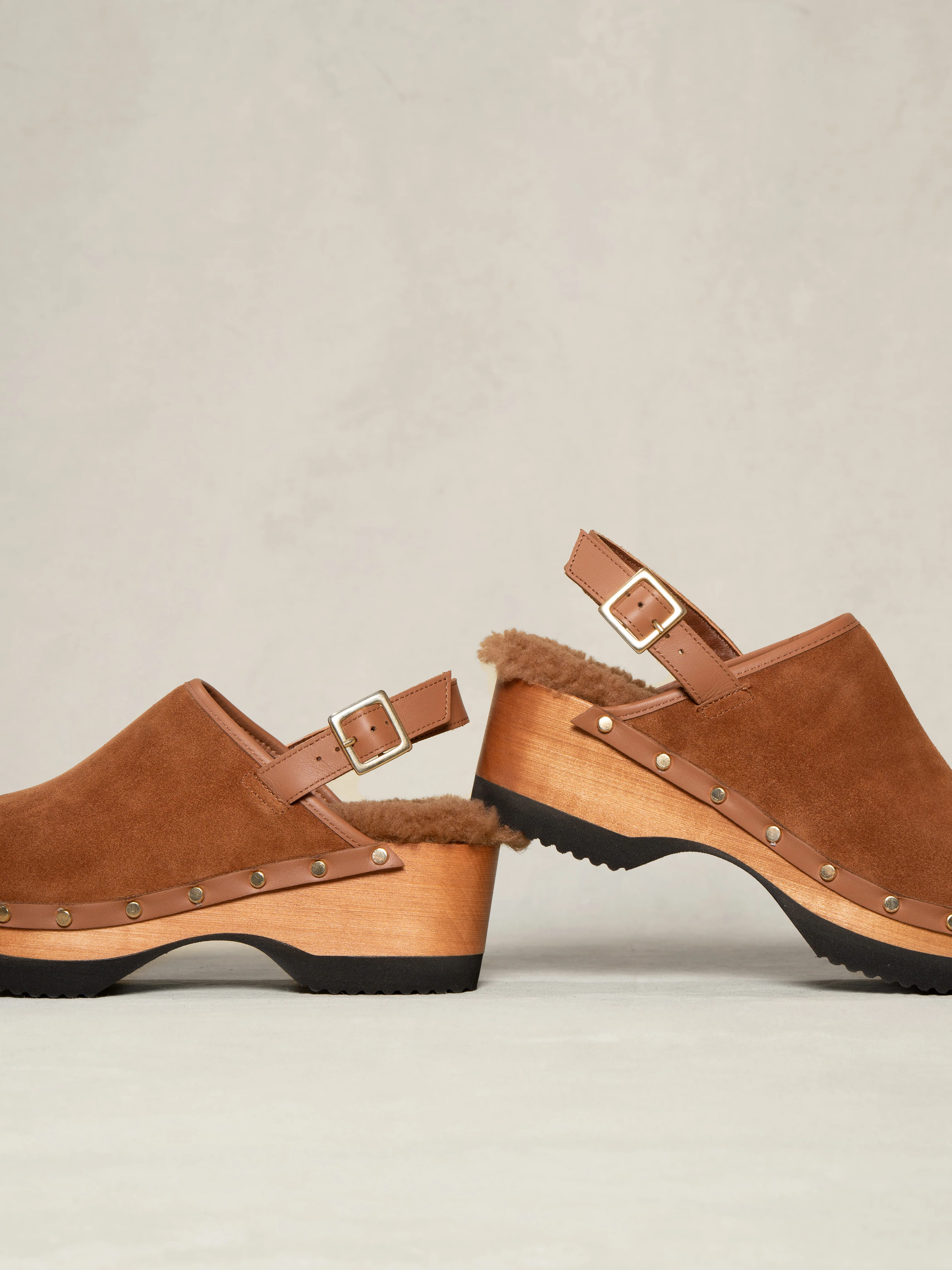 The Greta Backstrap with Shearling - Image 4