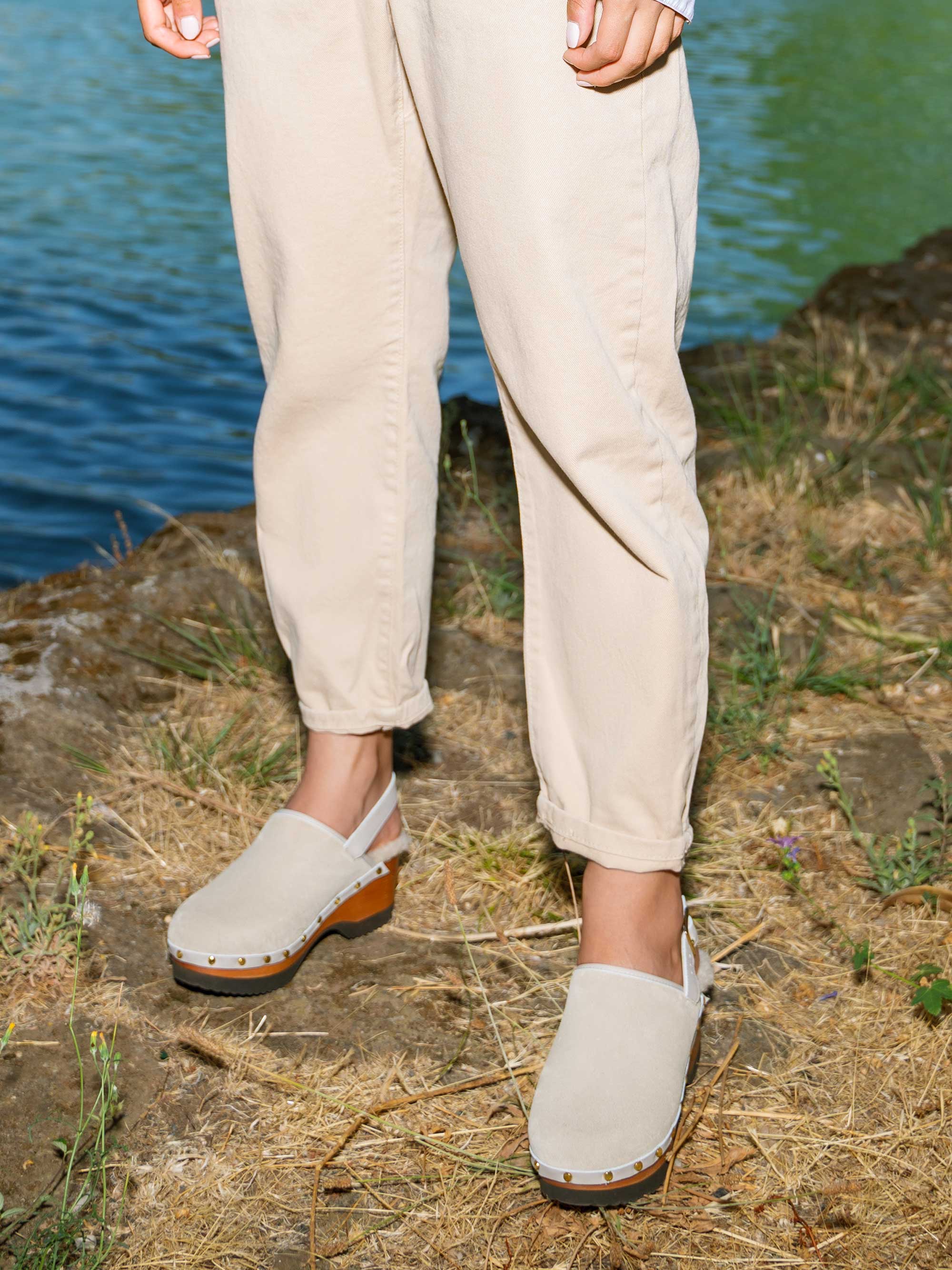The Greta Backstrap with Shearling - Image 7