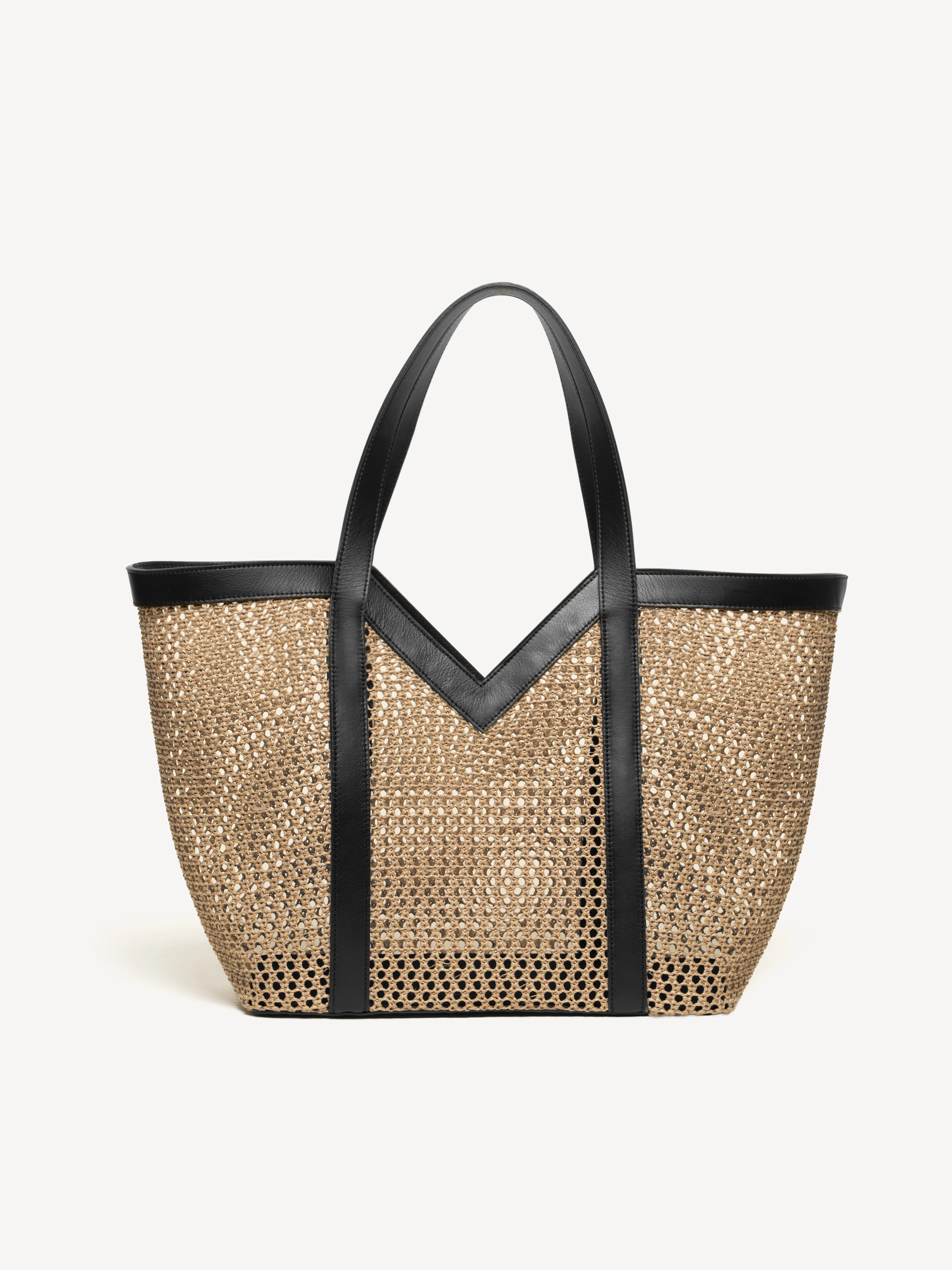 The Prima Raffia Tote