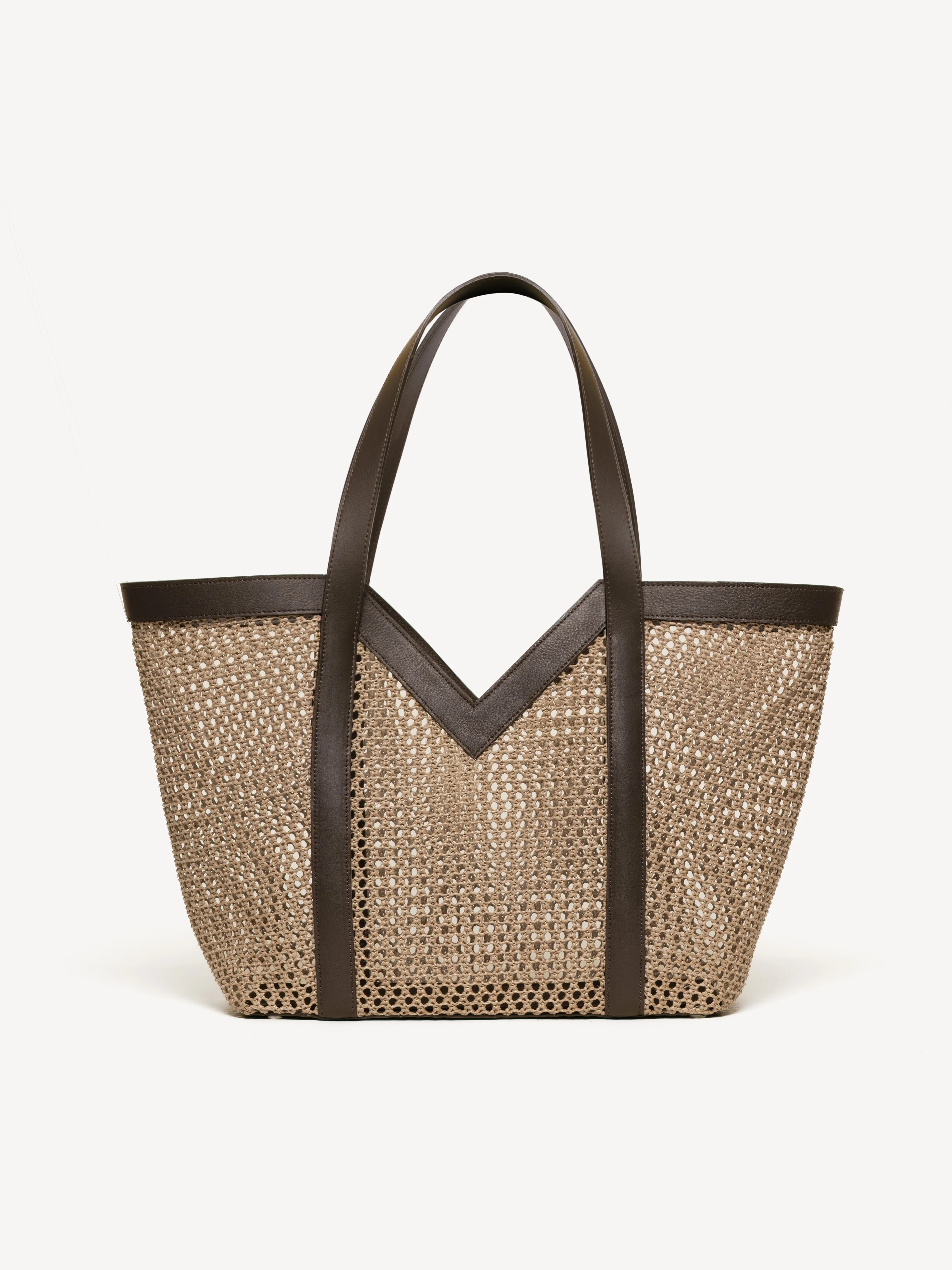 The Prima Raffia Tote