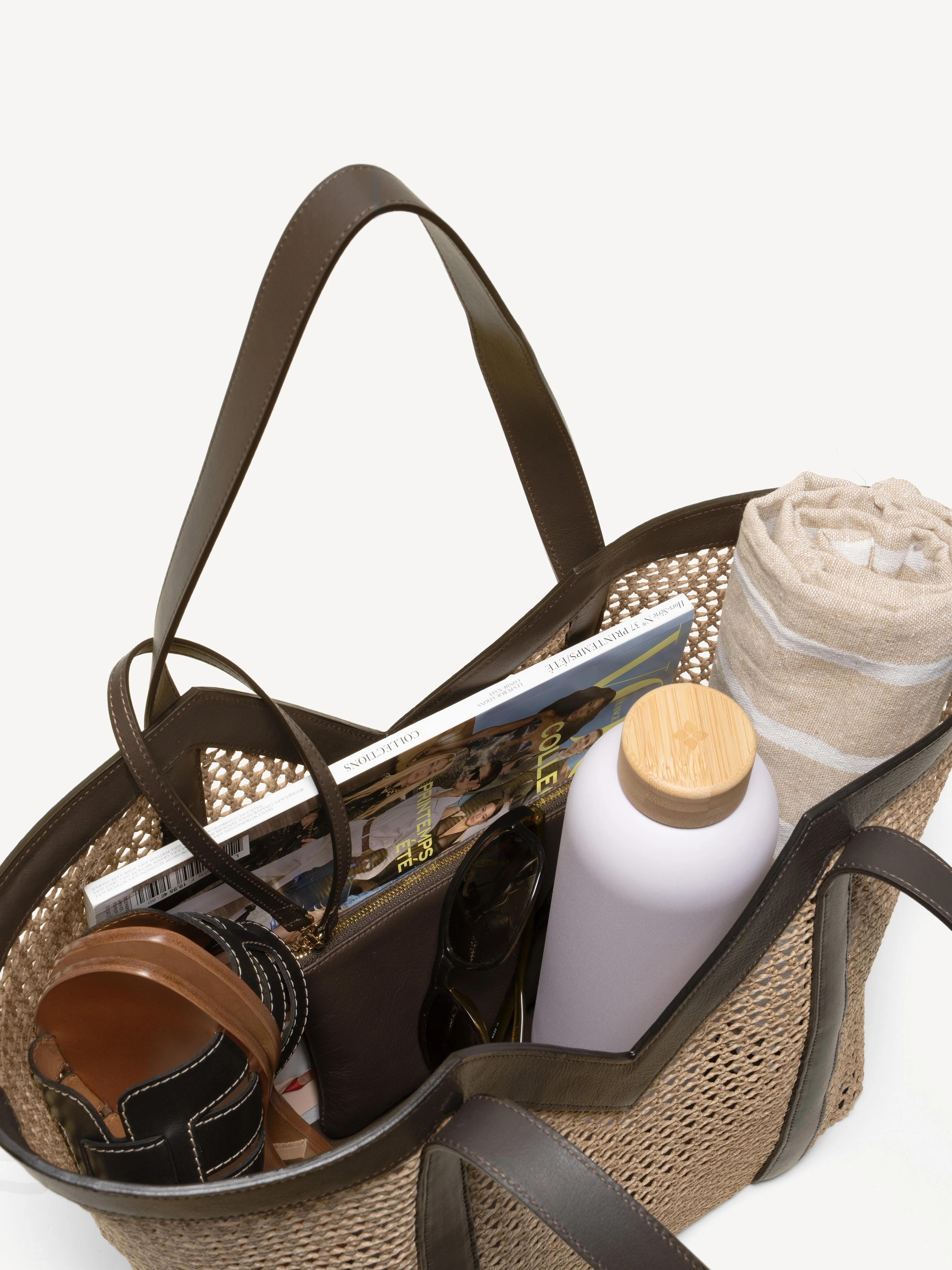 The Prima Raffia Tote - Image 5