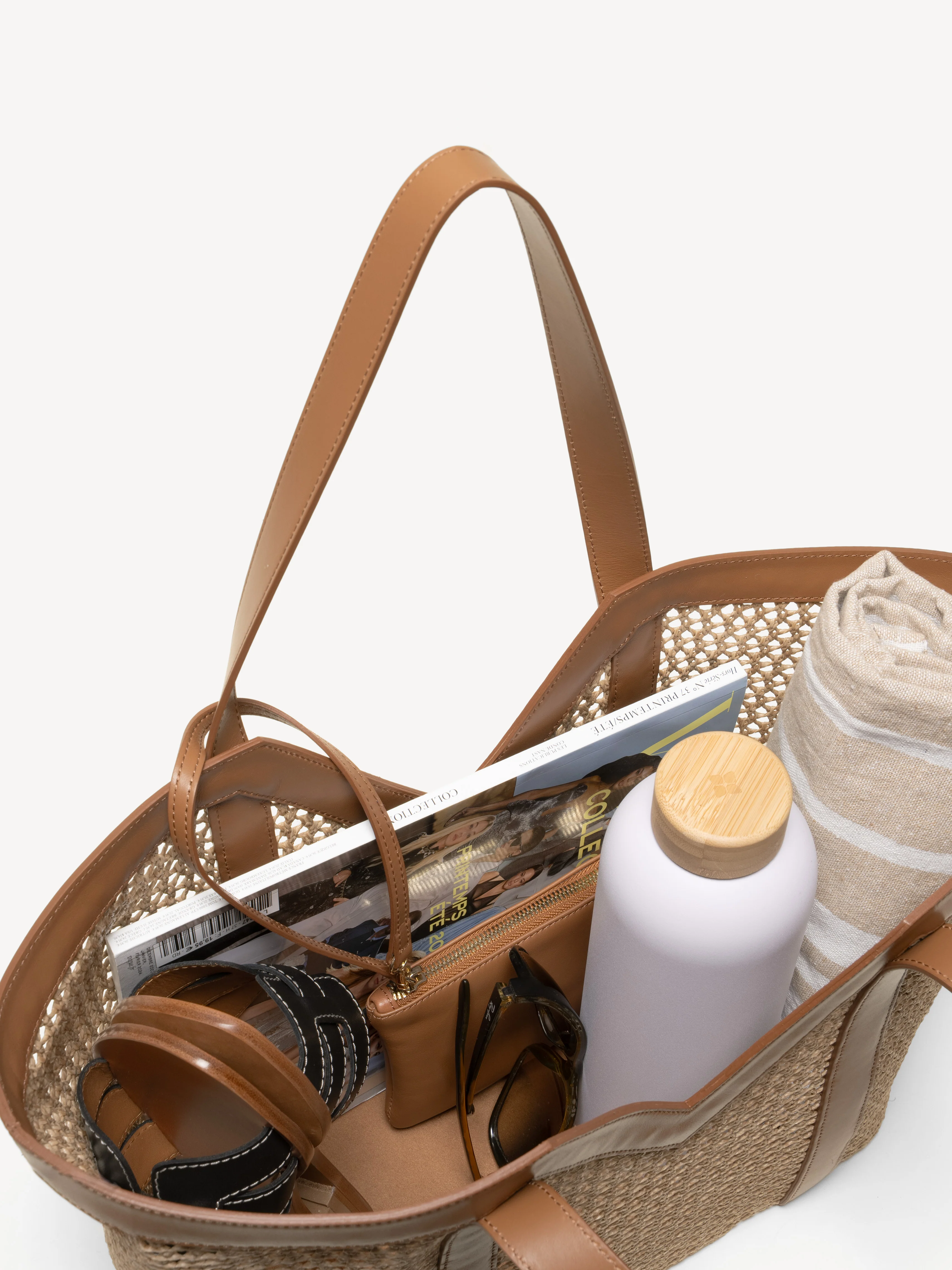 The Prima Raffia Tote - Image 5